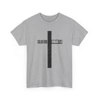 Christian Cross T-Shirt — "Salvation Romans 5:8" Faith Tee