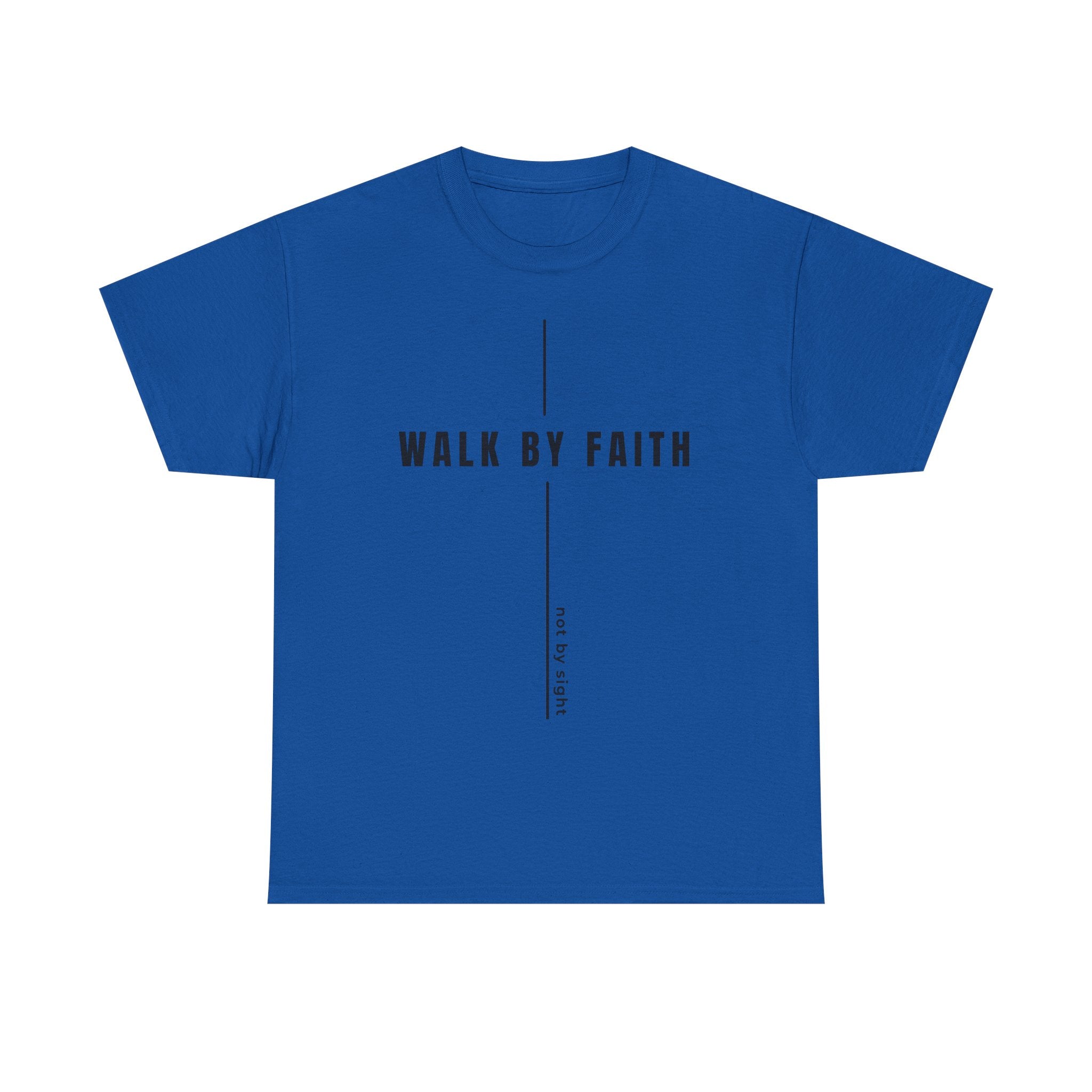 Christian 'Walk By Faith' Tee — Inspirational Faith T-Shirt