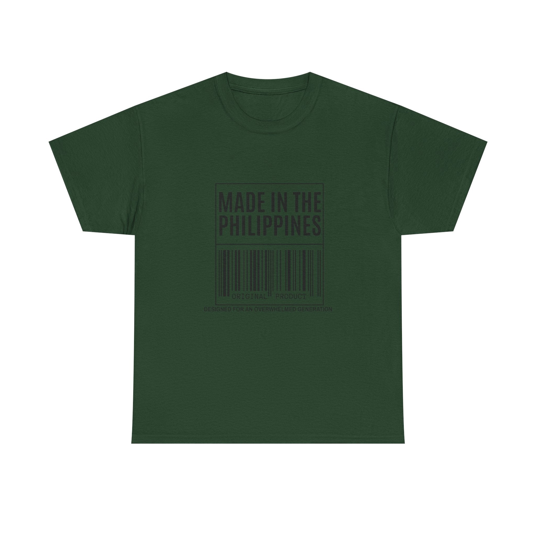 Made in the Philippines T‑Shirt — Barcode Heritage Tee