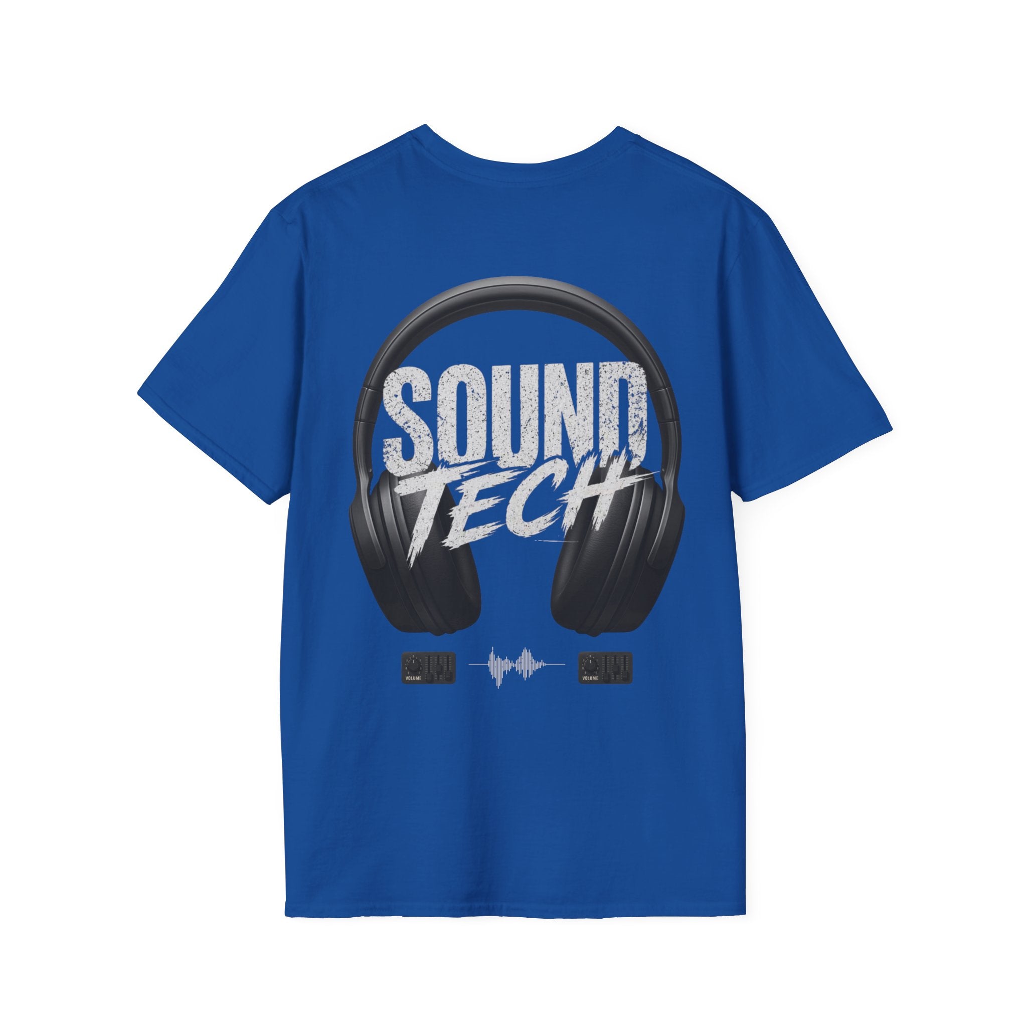 Sound Tech T‑Shirt — Minimalist Crew Neck Tee