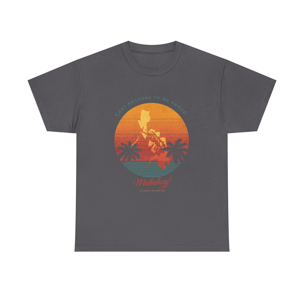 T-Shirt - 'Mabuhay' Tropical Sunset Philippines Pride Tee