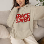 Grace Reversed Hoodie — Faith-Inspired Graphic Sweatshirt