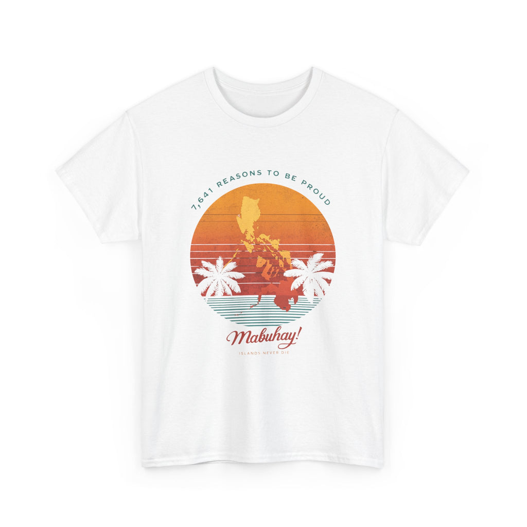 T-Shirt - 'Mabuhay' Tropical Sunset Philippines Pride Tee