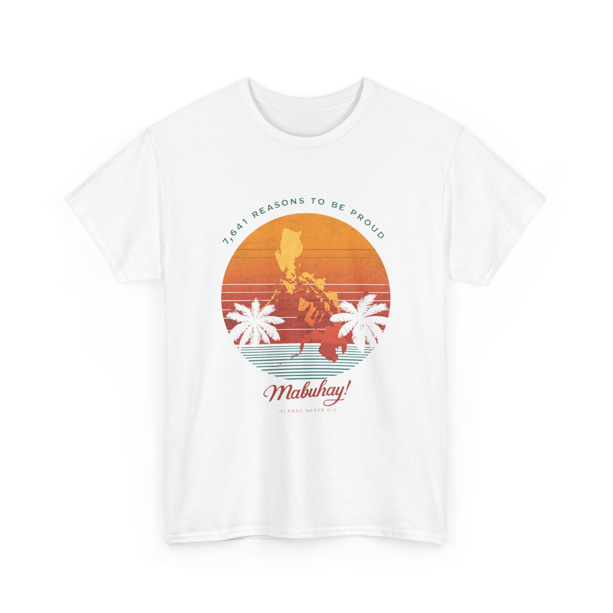 T-Shirt - 'Mabuhay' Tropical Sunset Philippines Pride Tee