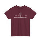 Christian Cross Graphic Tee — "Jesus and I Live By Faith" Inspirational Bible Verse Shirt