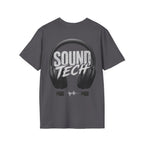 Sound Tech T‑Shirt — Minimalist Crew Neck Tee