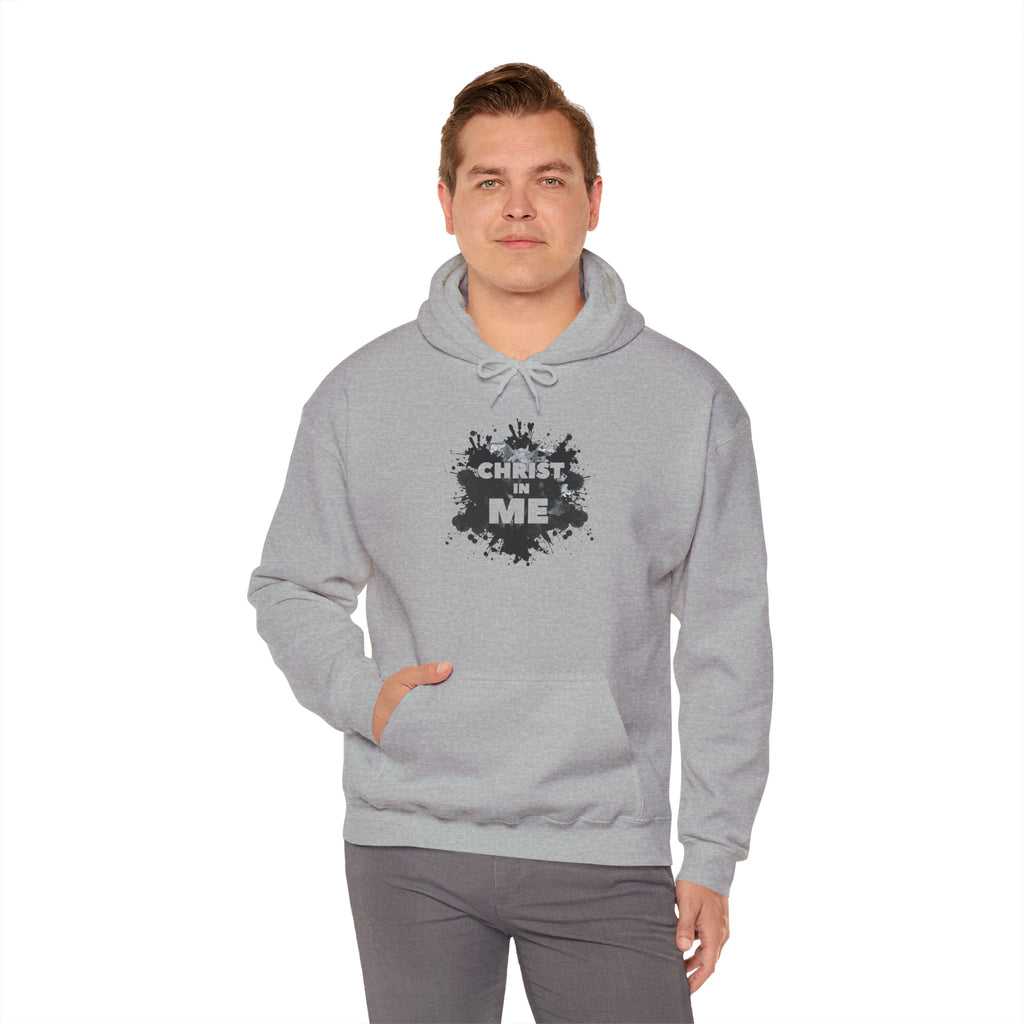 Christ in Me Hoodie — Christian Faith Graphic Pullover