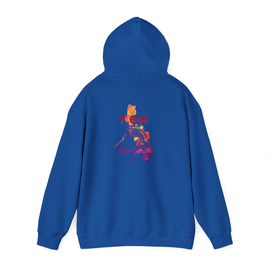 Philippines Pride Hoodie — 7,641 Map Design
