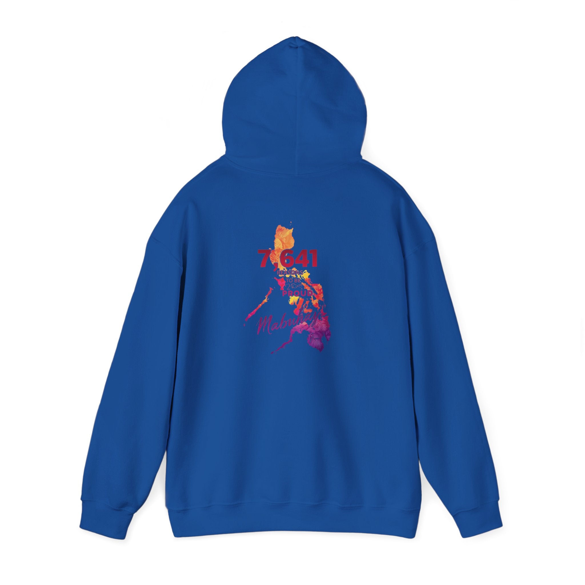Philippines Pride Hoodie — 7,641 Map Design