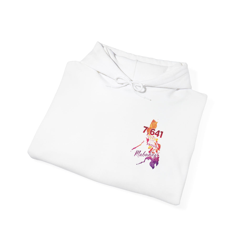 Philippines Pride Hoodie — 7,641 Map Design