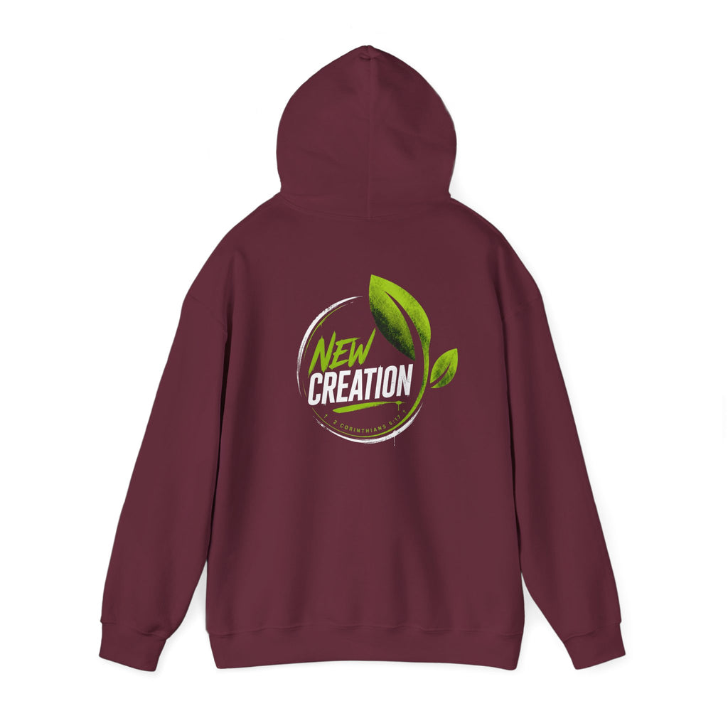 Hoodie — New Creation Faith Logo Pullover ("NEW")