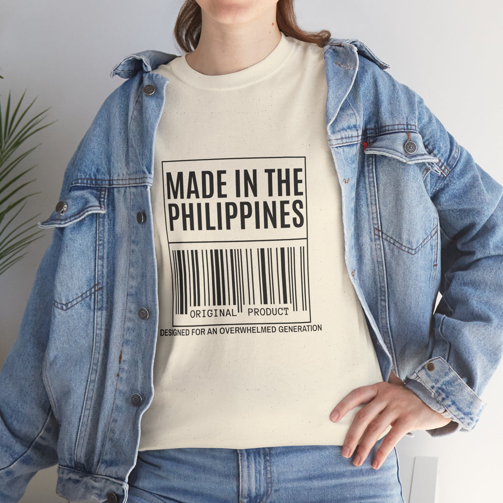 Made in the Philippines T‑Shirt — Barcode Heritage Tee