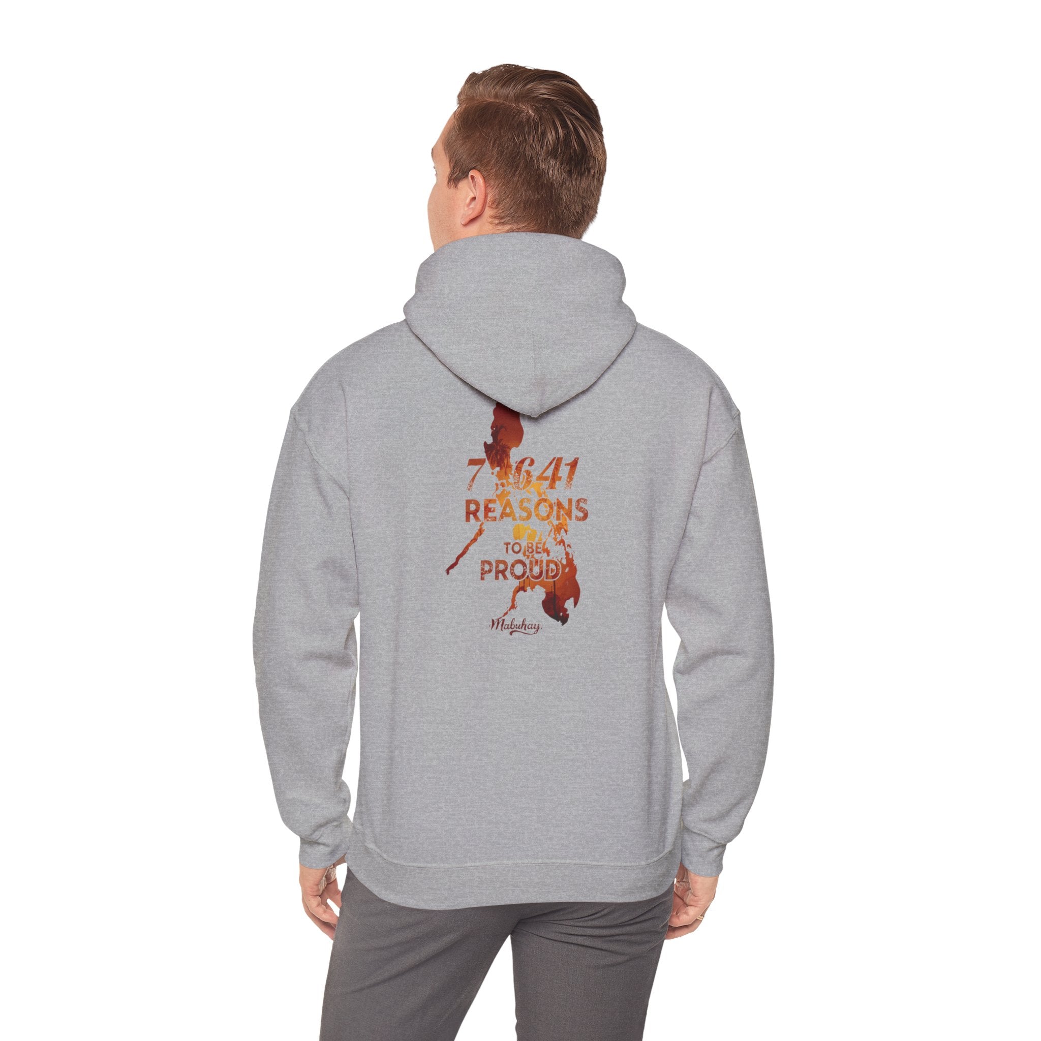 7641 Reasons To Be Proud Pinoy Hoodie — Philippines Graphic Pullover