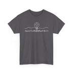 Christian Cross Graphic Tee — "Jesus and I Live By Faith" Inspirational Bible Verse Shirt