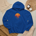 Hoodie • Mabuhay Sunset Palm Graphic — "Philippines" Retro Beach Vibes