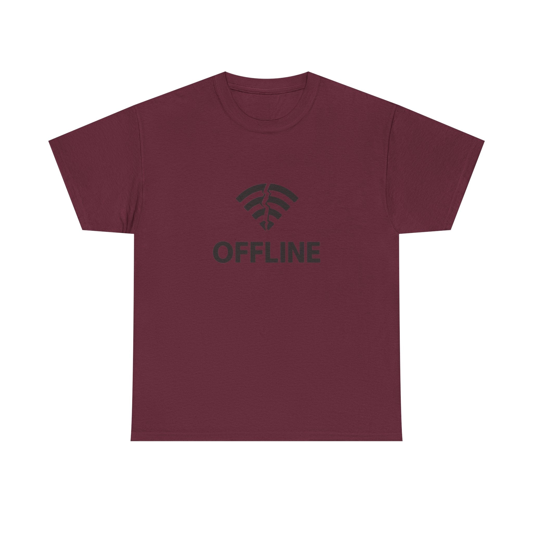 Christian 'Offline' Tee — Back Print: "Go Into Your Room, Close the Door and Pray"