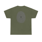 Fingerprint Graphic Tee — Minimalist Identity T‑Shirt