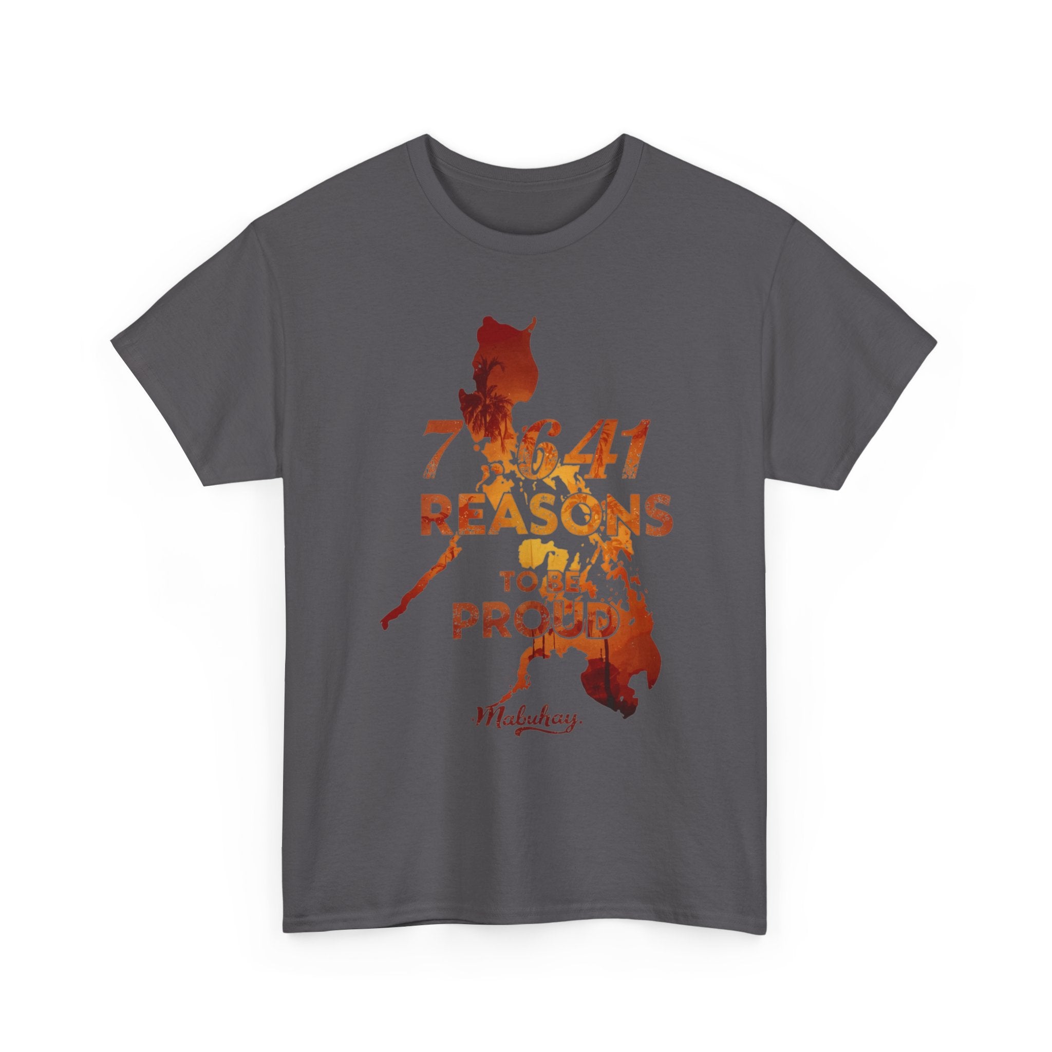 Philippines Pride Tee — "7,641 Reasons to Be Proud" Map Graphic