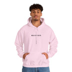 Walk By Faith Hoodie — Minimal Christian Inspirational Sweatshirt