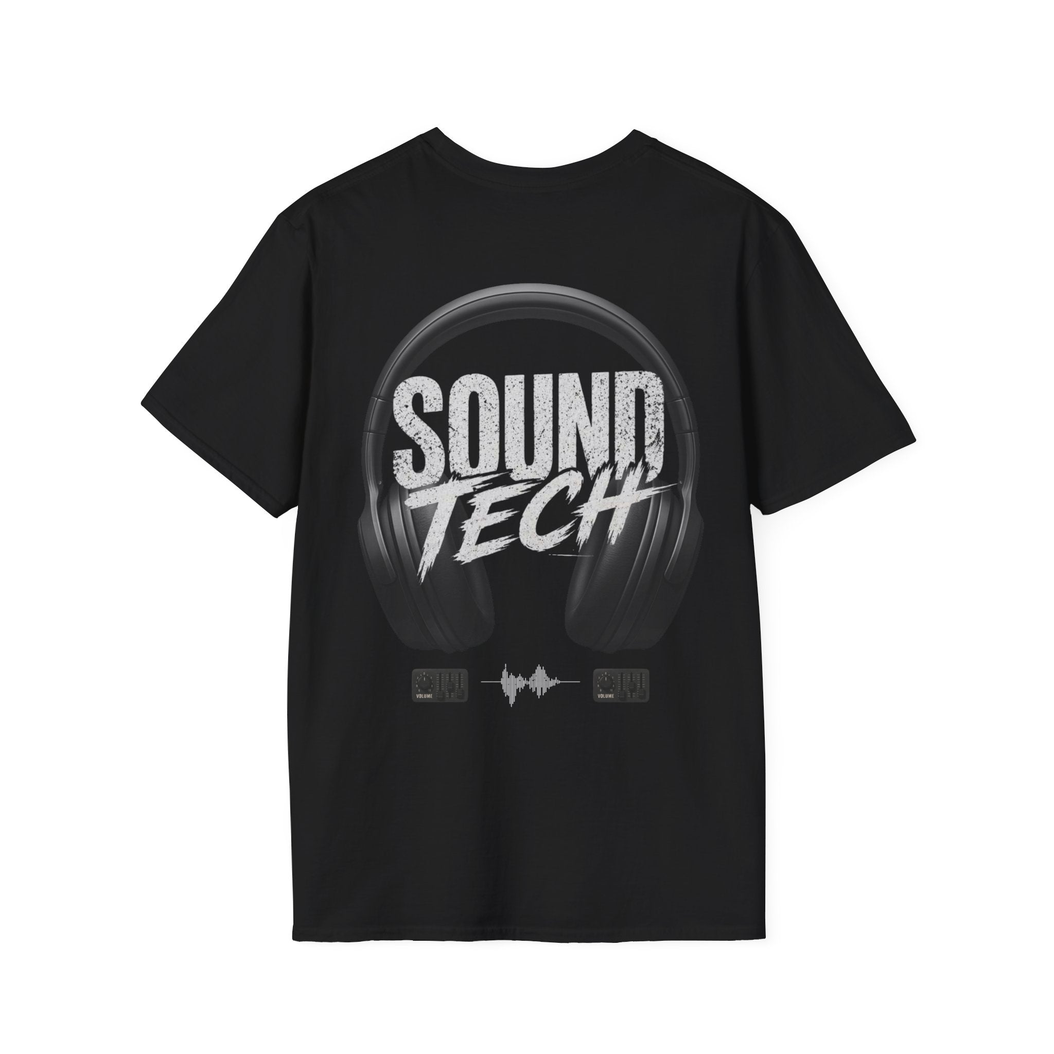 Sound Tech T‑Shirt — Minimalist Crew Neck Tee