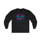 God's Plan Retro Graphic Long Sleeve Tee