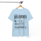 Delivered Graphic Tee — Inspirational Psalm 34:4 Christian T-Shirt