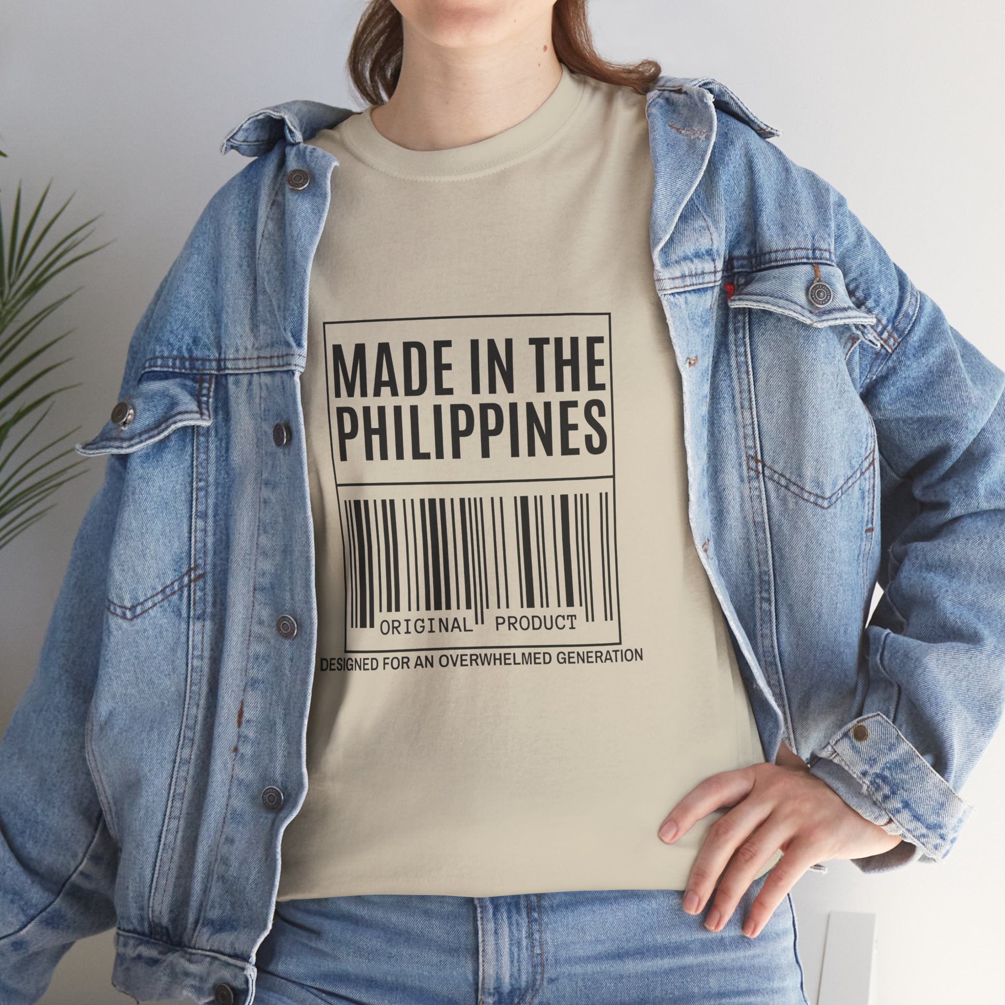 Made in the Philippines T‑Shirt — Barcode Heritage Tee