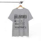 Delivered Graphic Tee — Inspirational Psalm 34:4 Christian T-Shirt