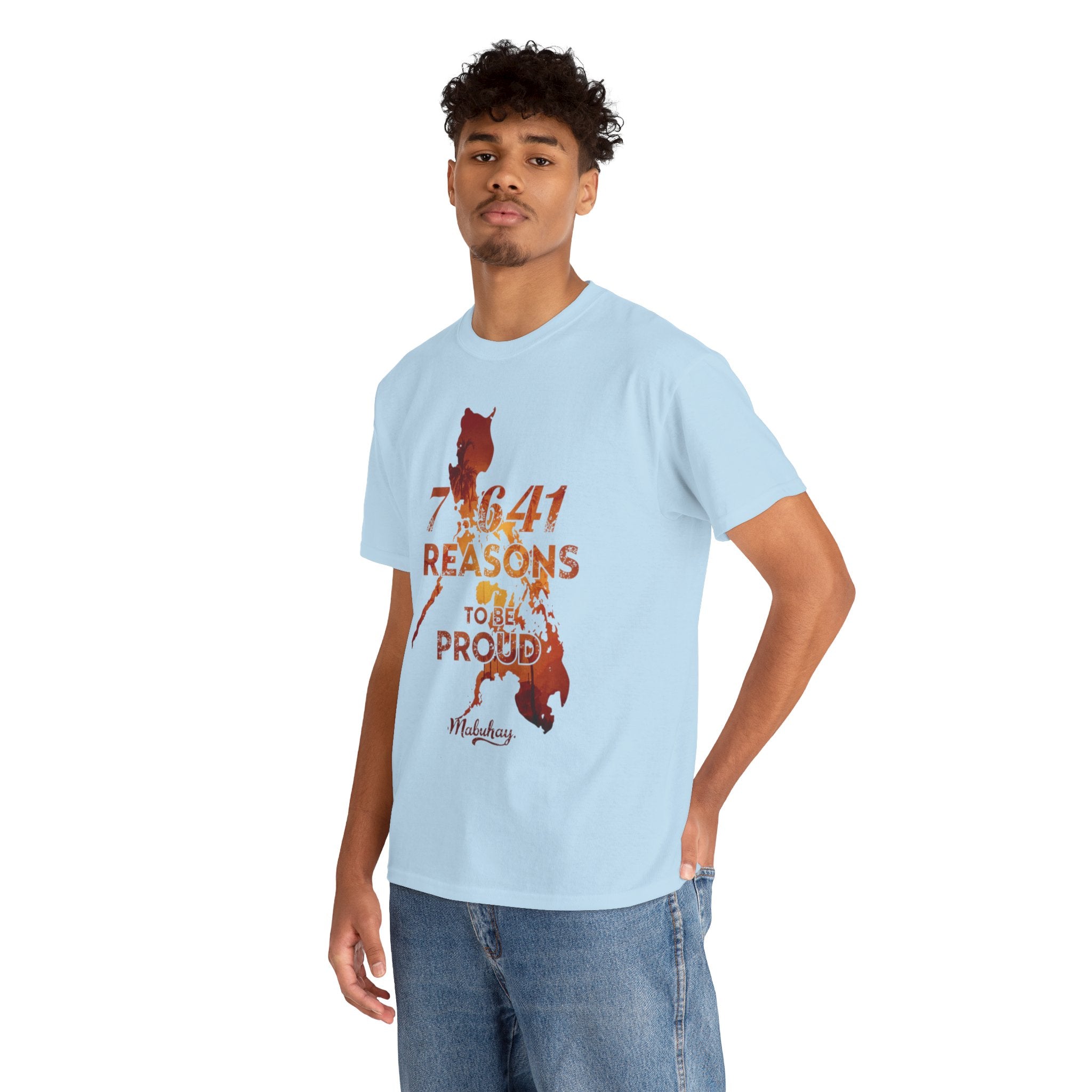 Philippines Pride Tee — "7,641 Reasons to Be Proud" Map Graphic