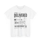 Delivered Graphic Tee — Inspirational Psalm 34:4 Christian T-Shirt