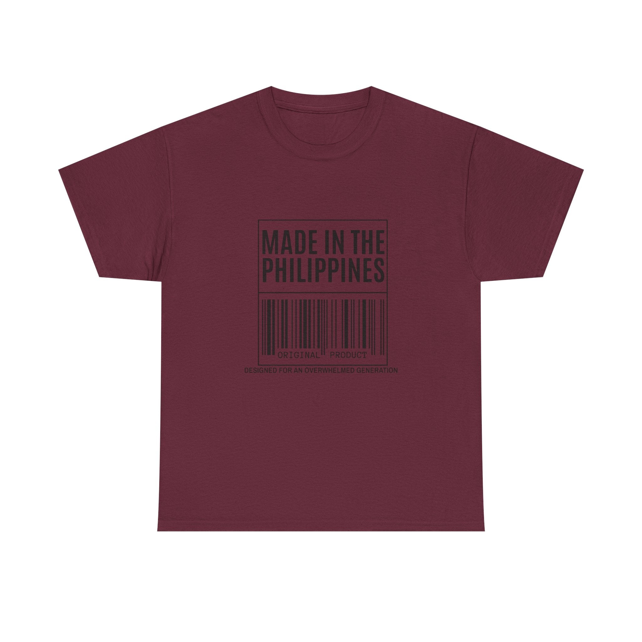 Made in the Philippines T‑Shirt — Barcode Heritage Tee