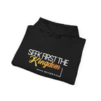 Seek First the Kingdom Hoodie - Christian Faith Scripture Sweatshirt (Matthew 6:33)