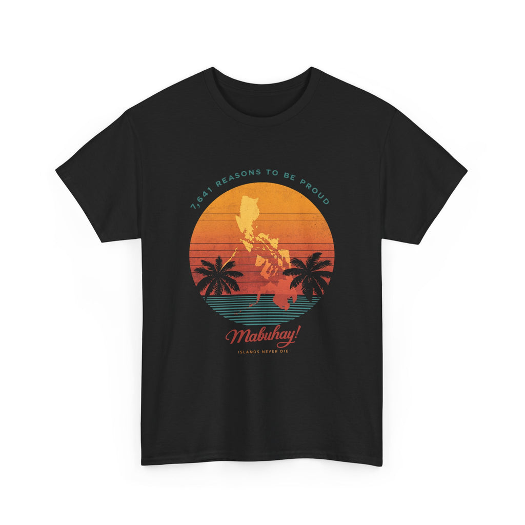 T-Shirt - 'Mabuhay' Tropical Sunset Philippines Pride Tee