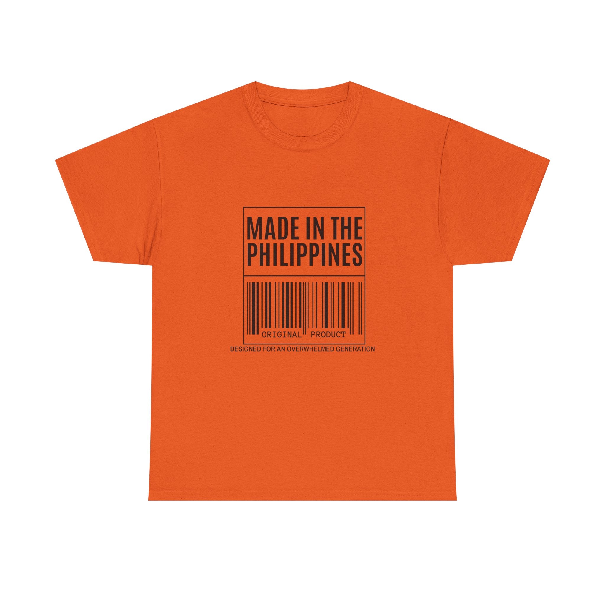Made in the Philippines T‑Shirt — Barcode Heritage Tee