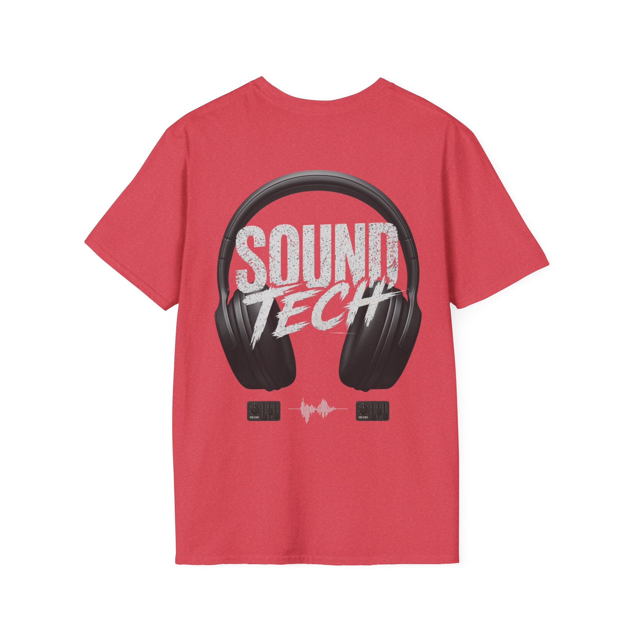 Sound Tech T‑Shirt — Minimalist Crew Neck Tee