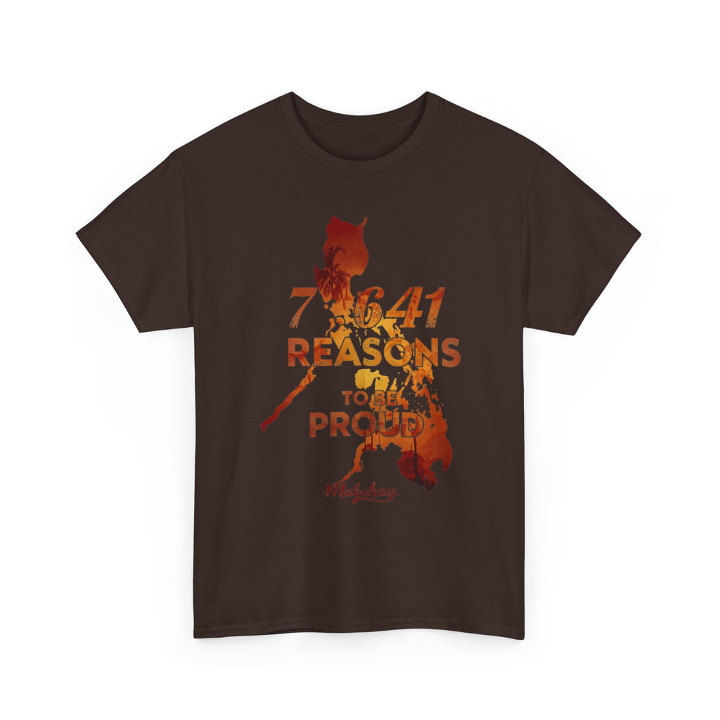 Philippines Pride Tee — "7,641 Reasons to Be Proud" Map Graphic
