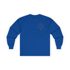 Seen. Known. Saved. Long Sleeve Christian Tee