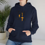 Walk By Faith Hoodie — Christian Inspirational Cross Sweatshirt