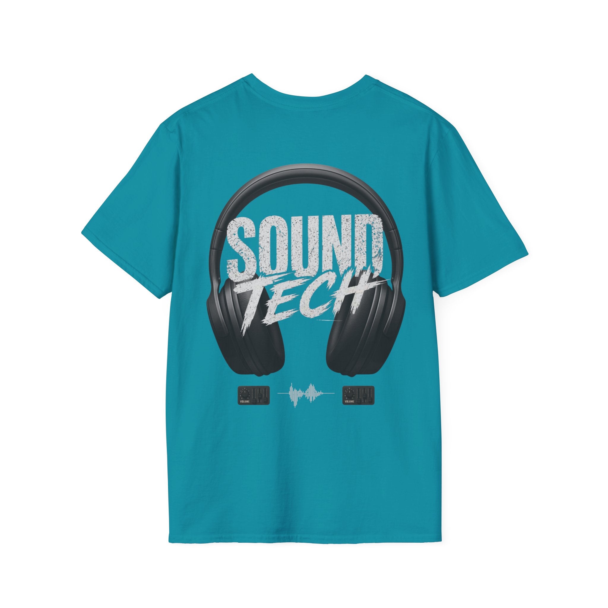 Sound Tech T‑Shirt — Minimalist Crew Neck Tee