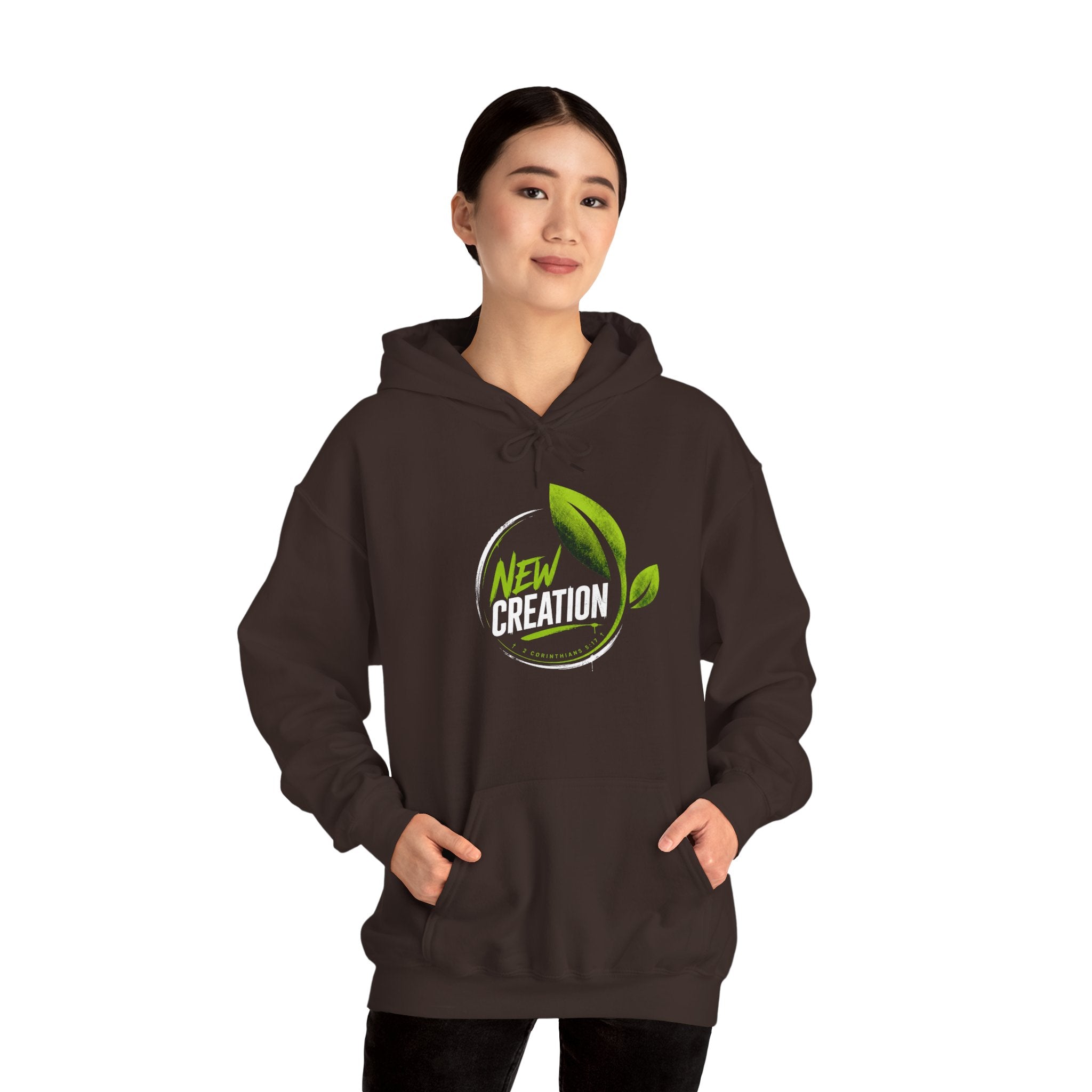 New Creation Hoodie - Christian Faith Renewal Graphic Sweatshirt